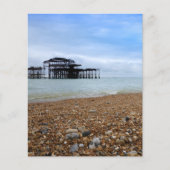 Papier paysage de Brighton West Pier (Devant)