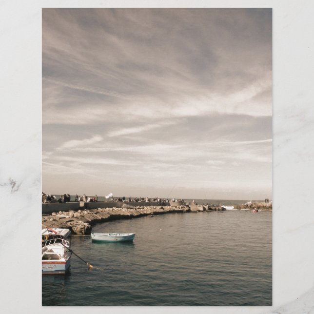Papier Paysage marin (Devant)