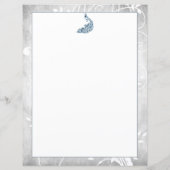 Papier Peacock bleu (Dos)