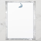 Papier Peacock bleu (Devant)