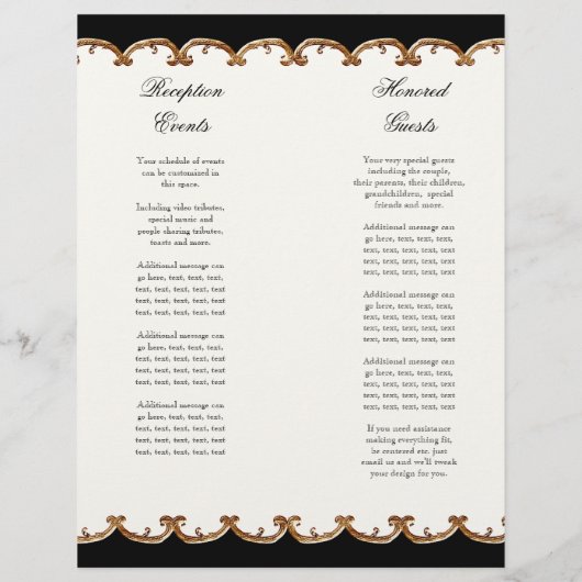 Papier Peacock & Feather Elegant Matching Wedding Program (Dos)