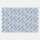 Papier Peacock, vert et violet (Devant 2)