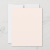 Papier Pearls Prosecco ivory bow birthday invitation (Dos)