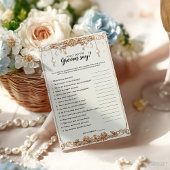 Papier Pearls Prosecco Qu'est-ce que Groom a dit Jeu