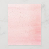 Papier Pearls Prosecco rose Bridal Douche invitation (Dos)