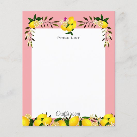 Papier Pêche au citron (Devant)