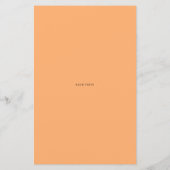 Papier Pêche Floral Voudrait Mariée Plutôt Douche jeu (Dos)