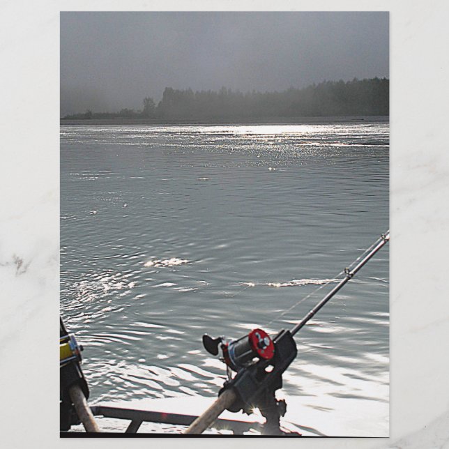 Papier Pêche terminée Pas De Travail Aujourd'Hui (Devant)