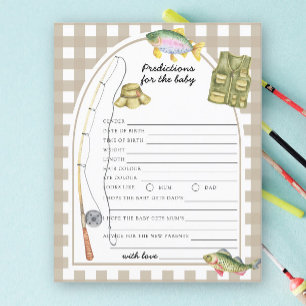 Papier Pêcheur - prédictions et conseils pour bébé