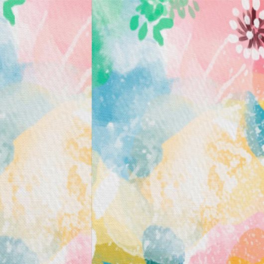 PAPIER PEINT 油絵調のカラフルなシームレスパターン柄 (Couture)