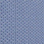 PAPIER PEINT 藍色の波小紋 (Couture)