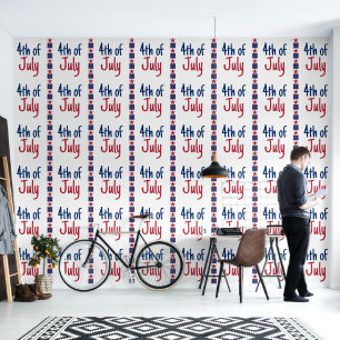 Papier Peint 4 juillet Étoiles Et Bandes