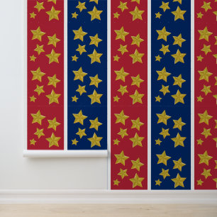 Papier Peint 4 juillet Étoiles Et Bandes