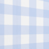 Papier peint à carreaux gingham bleu doux (Couture)