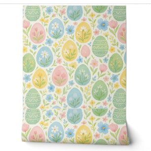 Papier peint à décoller et à coller à motif floral