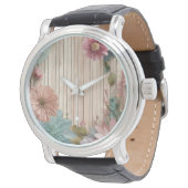 papier peint à fleurs montre unique (Incliné)