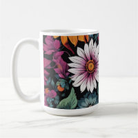 Papier peint à fleurs Mugs & tasses