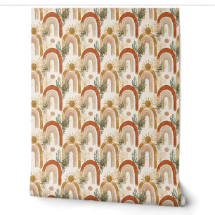 Papier peint à motif bohème personnalisé