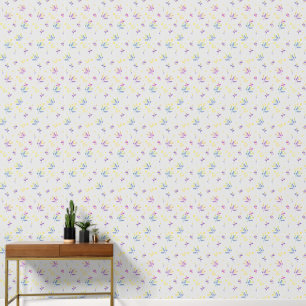 Papier peint à motifs floraux