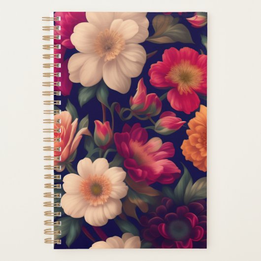 Papier peint à motifs floraux (Devant)