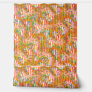 Papier Peint Abstract Geometric Pattern Wallpaper 