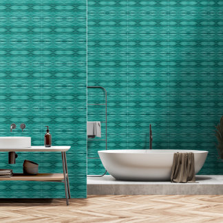 Papier Peint Abstract teal water ripples M-size pattern