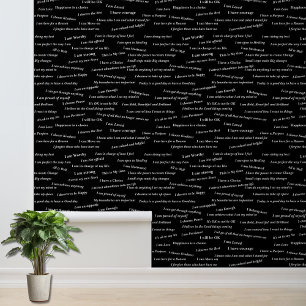 Papier Peint Affirmation positive Commission de vision d'auto
