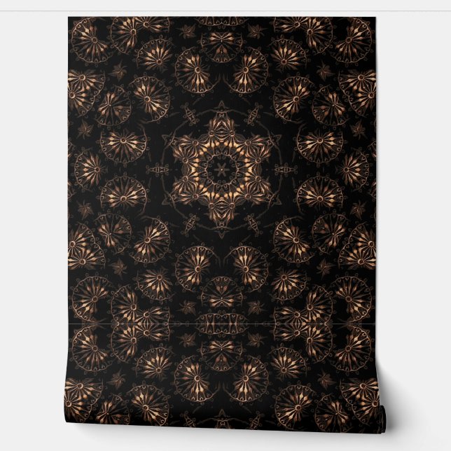 Papier Peint Âge de bronze Mandala (Déroulement)
