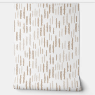 Papier Peint Aiguilles Brown de pin gris doux