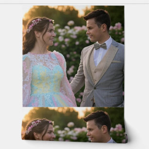 Papier Peint Ajouter une Personnaliser photo Mariage