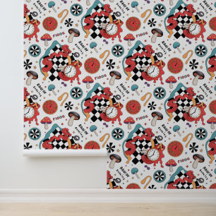Papier Peint Alice au pays des merveilles Motif