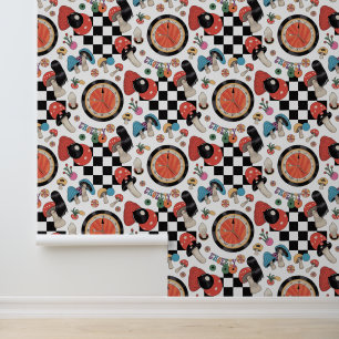 Papier Peint Alice au pays des merveilles Motif
