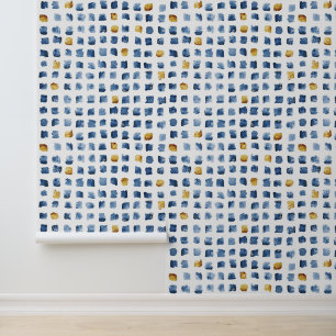 Papier Peint Amusants Abstrait Aquarelle Carré Motif