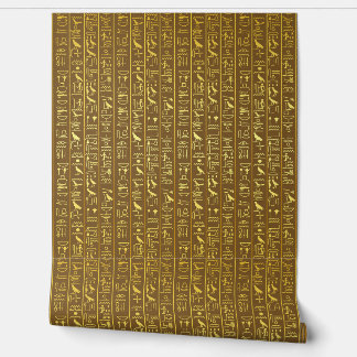 Papier Peint Ancient Egyptian Hieroglyphic Wall Mural