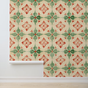 Papier Peint Antique Tile de Noël