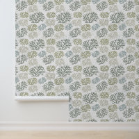 Aquarelle océanique Motif botanique
