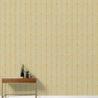Art Déco Motif 04 - Déco Gold sur Off-White