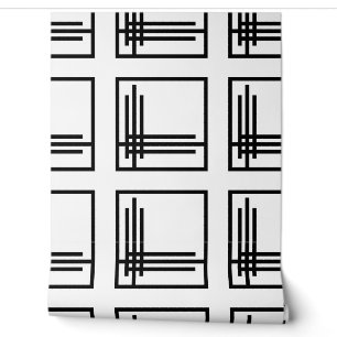 Papier peint - Art Déco Noir / Blanc