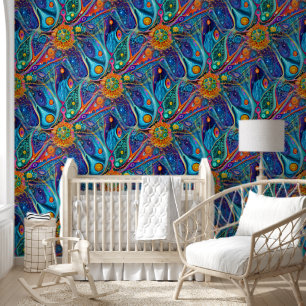 Papier Peint Art of Image Abstraction - motif transparent 10