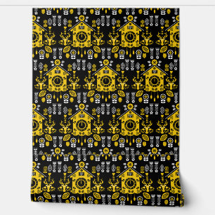 Papier Peint Art populaire allemand Bauernmalerei