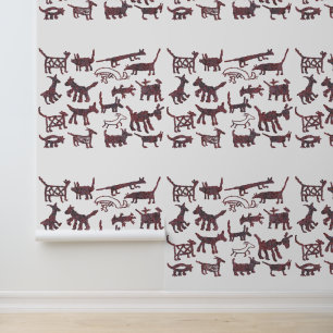 Papier Peint Art rupestre du Nouveau-Mexique Canyons parlants,