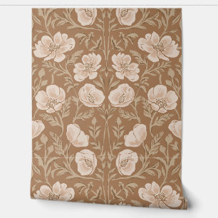 Papier Peint Artisanat Et Artisanat Peintre - Brown Rose Dusty