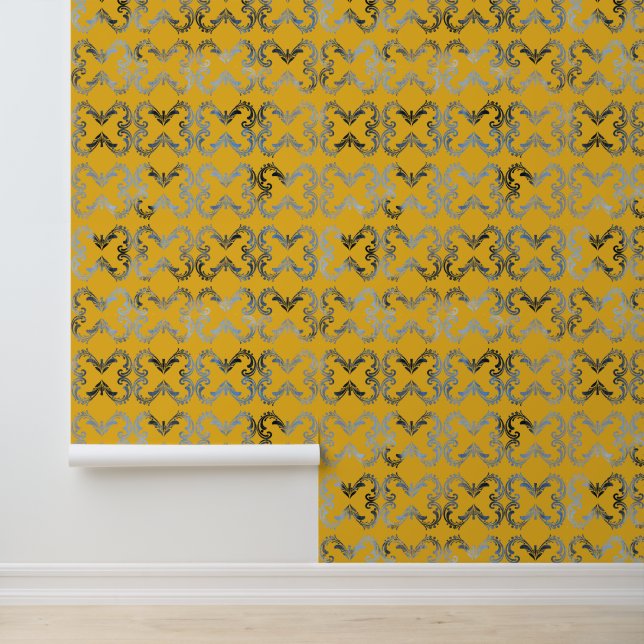 Papier peint avec boucles (Application)