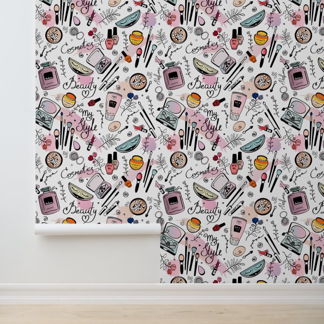 Papier peint avec une motif moderne. (Application)