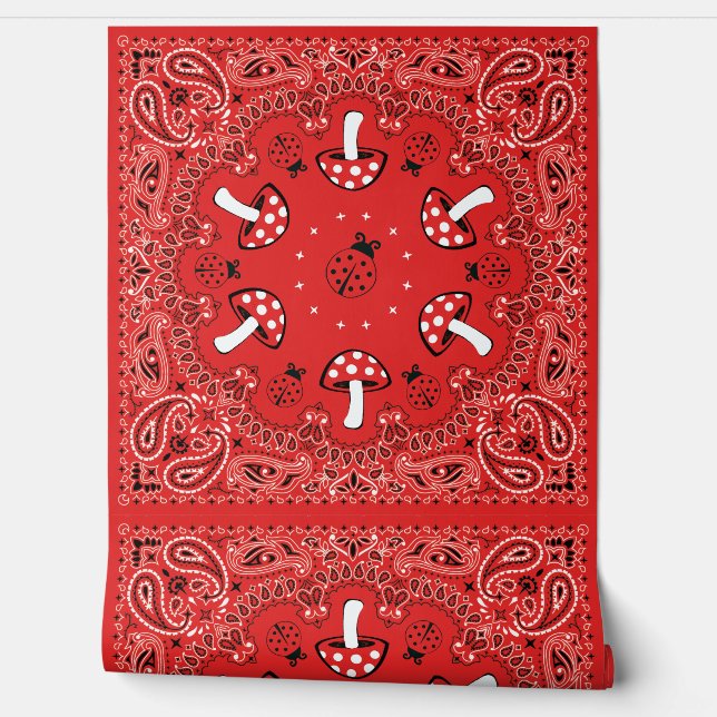 Papier Peint Bandana (Déroulement)