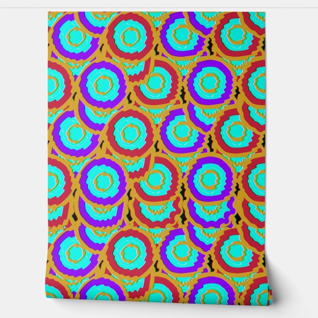 Papier Peint BauhausPattern Design  (Déroulement)