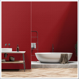 Papier Peint Beau Motif rouge profond