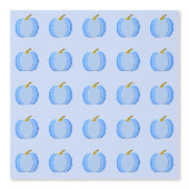 Papier Peint Bébé bleu mignon Citrouille (Recto)