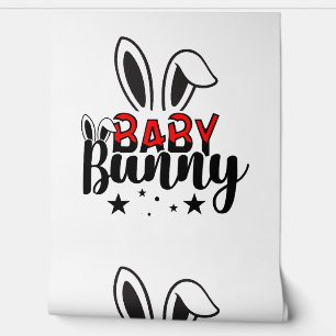 Papier Peint Bébé famille lapin assorti cadeau de Pâques