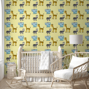 Papier Peint bébés animaux de pépinière